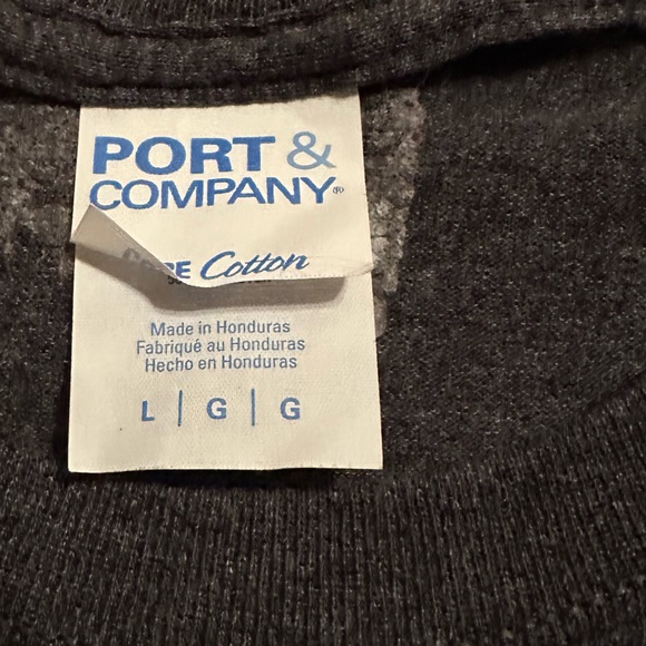 short sleeve charcoal, gray T-shirt - Picture 5 of 5